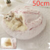 Warm Bed House Soft Long Plush Pets Bed - Image 2