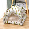 Cat Tent House Enclosed Pet Bed - Image 7