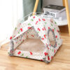 Cat Tent House Enclosed Pet Bed - Image 4