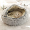Warm Bed House Soft Long Plush Pets Bed - Image 6