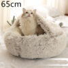 Warm Bed House Soft Long Plush Pets Bed - Image 4