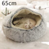Warm Bed House Soft Long Plush Pets Bed - Image 7