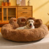 Warm Bear Paw Shape Super Soft Cushion Calm Bed
