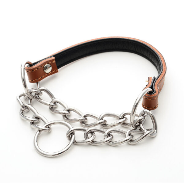 Dog leash cowhide collar dog leash - Image 3