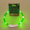 Pet Flashing Collar USB Rechargeable Glowing Necklace Safety Collar Light Up Collars For Night Walking Electric Dog Collar Neon - Image 8